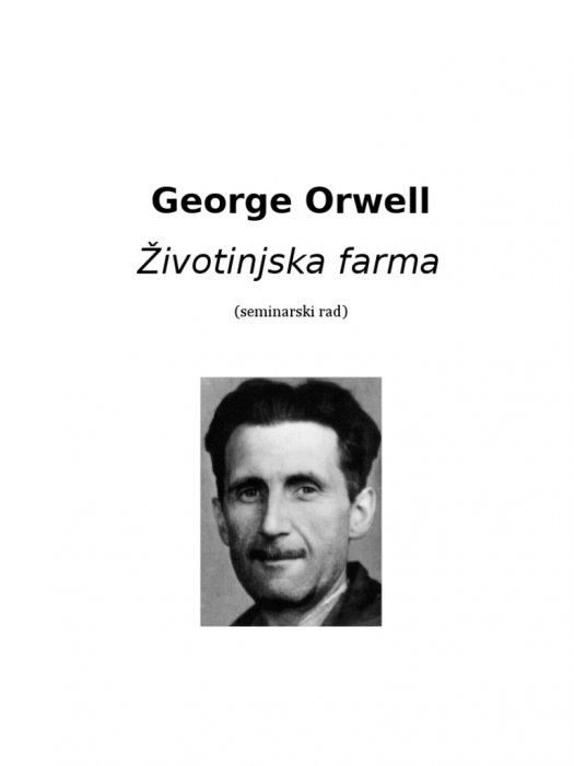 Orwell George - Životinjska farma