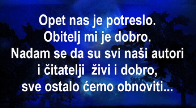 Opet potres...