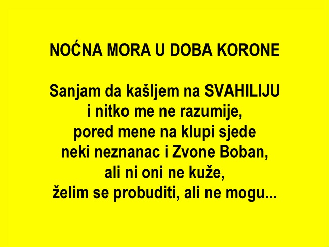 Ova korona me bukvalno izluđuje...🙃🙃🙃