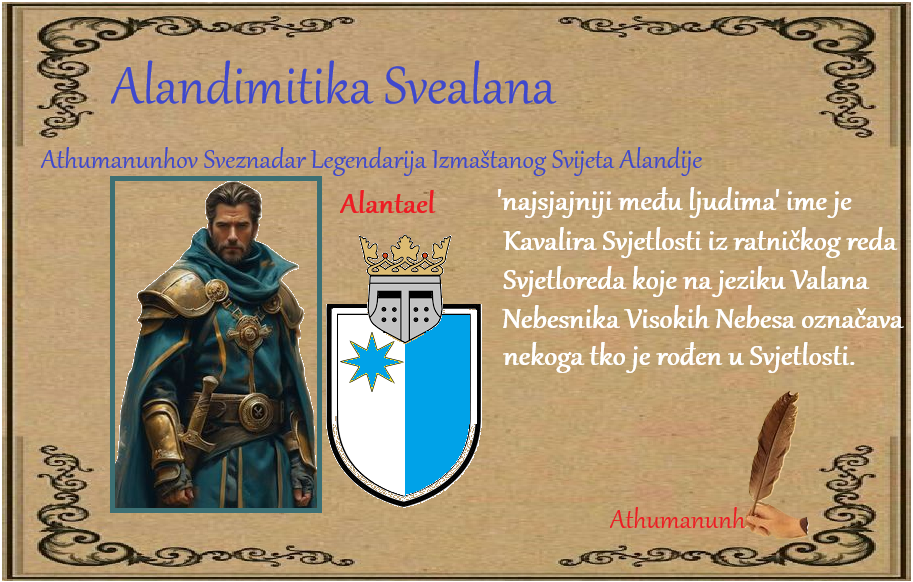 Alandimitika Svealana - 'Sve od Alana'