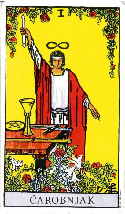 Moje dnevne tarot meditacije - Mag (Čarobnjak)