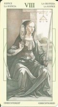 LEONARDO DA VINCI TAROT: VIII PRAVDA