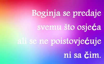 Predaja o Boginji