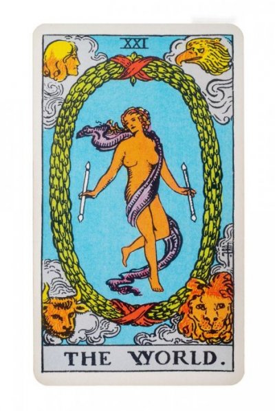 Moje tarot meditacije - Svijet (Univerzum)